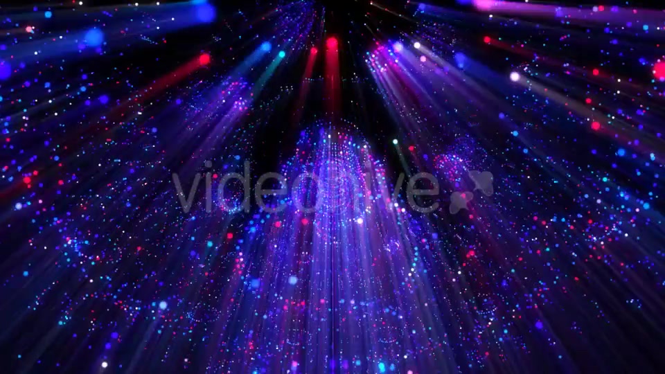 Particles Rays Stage Hall VJ Loop - Download Videohive 18398761