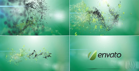 Particles Storm Word Logo Reveal - Videohive Download 6367085