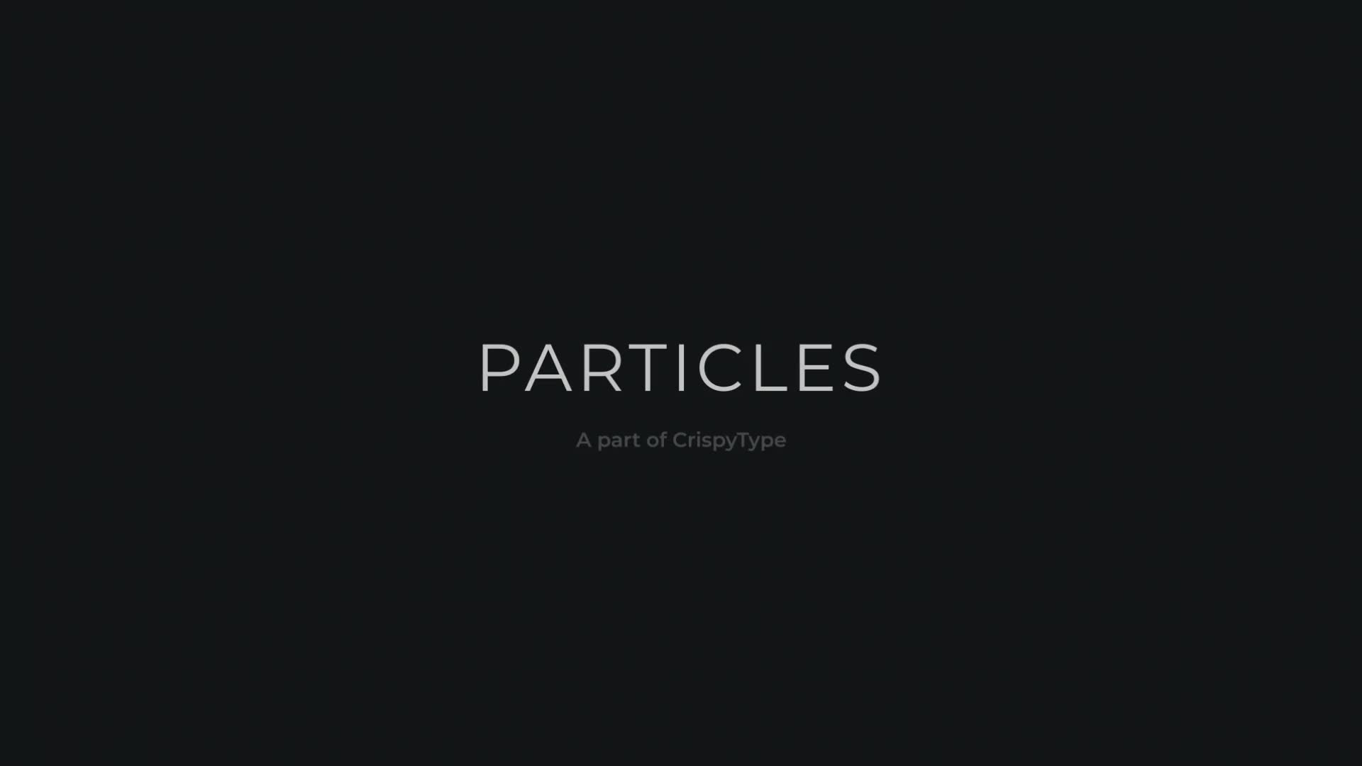 Particles Titles Videohive 35681352 After Effects Image 1