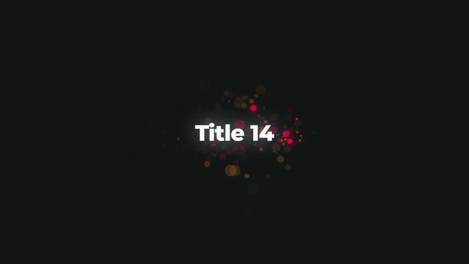Particles Titles Videohive 35681352 After Effects Image 5