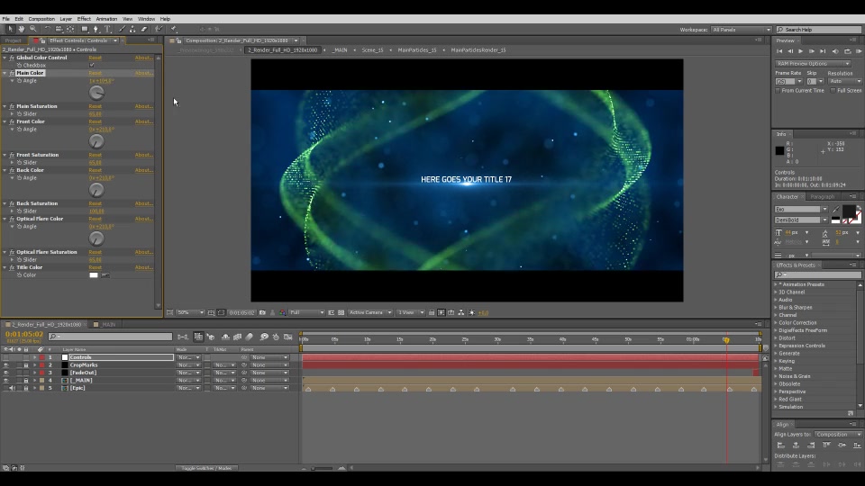 Particles Titles Videohive 13966417 After Effects Image 6