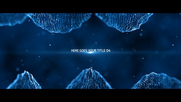 Particles Titles - Download Videohive 13966417