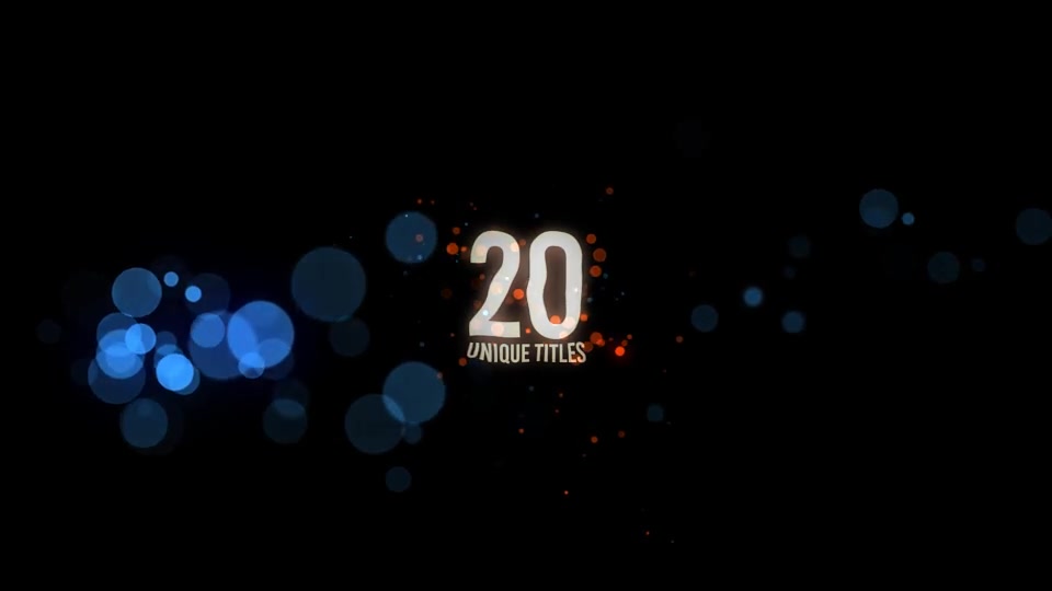 Particles Titles Package Videohive 21393293 After Effects Image 2