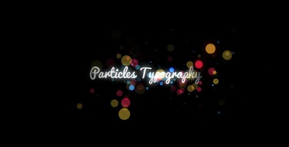 Particles Titles Package - 21393293 Download Videohive