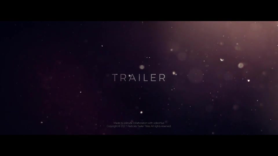 Particles | Trailer Titles - Download Videohive 19302426