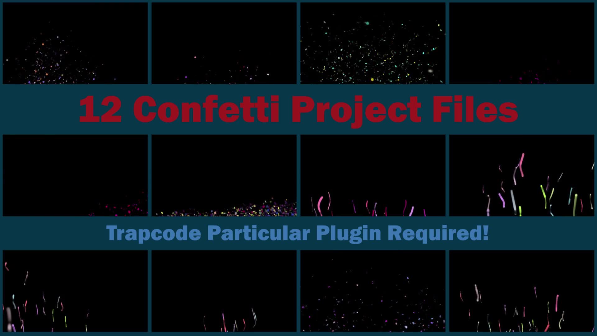Particular Confetti Videohive 35983082 After Effects Image 1