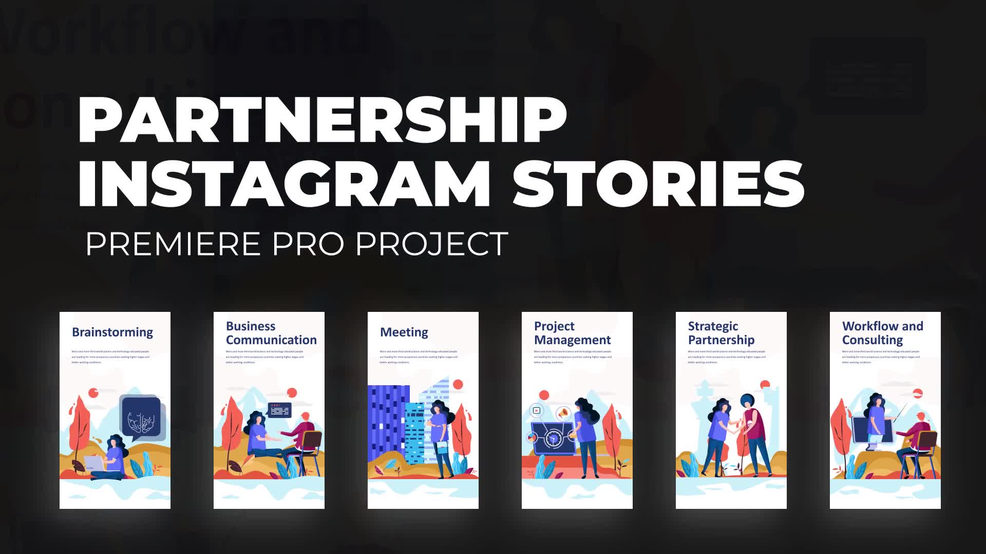 Partnership Instagram Stories Videohive 30335720 Premiere Pro Image 2