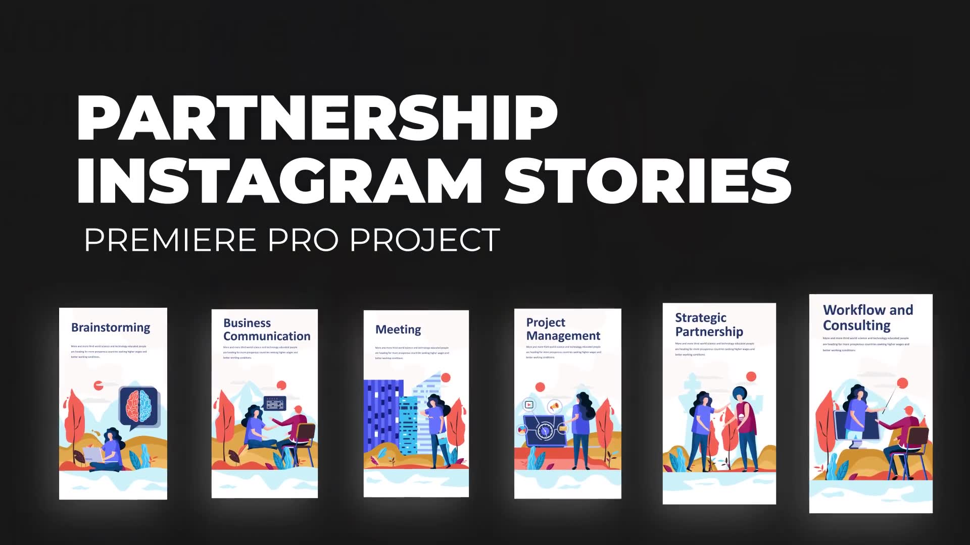 Partnership Instagram Stories Videohive 30335720 Premiere Pro Image 3