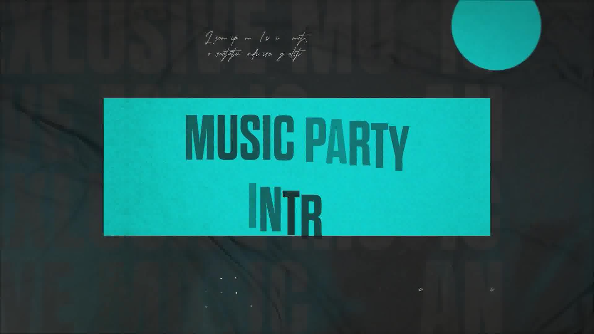 Party Music Intro Videohive 39042671 After Effects Image 12