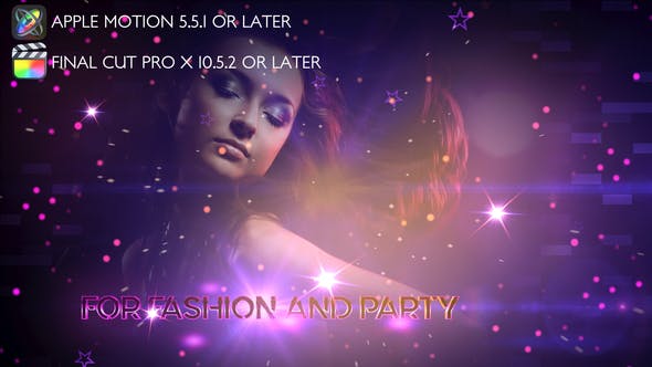 Party Night Promo Apple Motion - Download Videohive 33613872