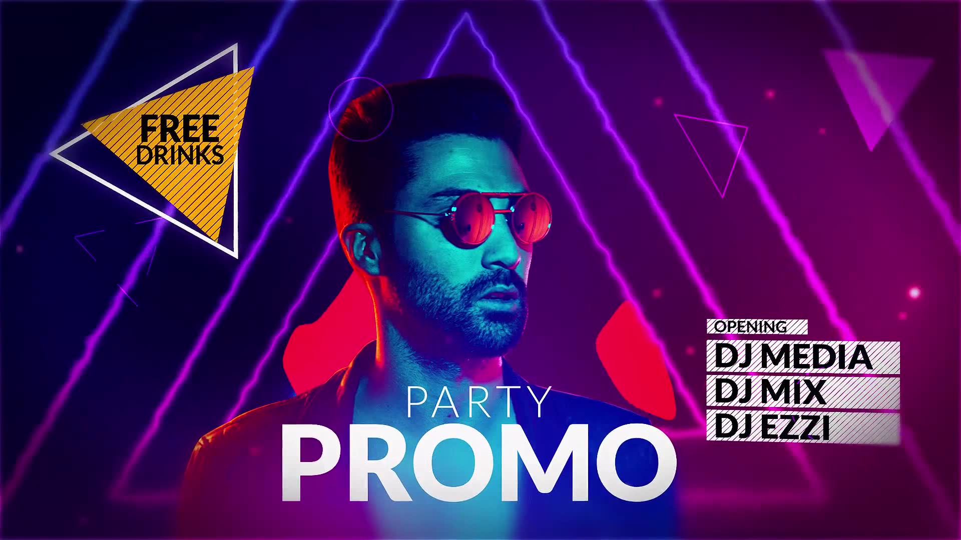 Party Promo Neon Fx Videohive 25998232 After Effects Image 10