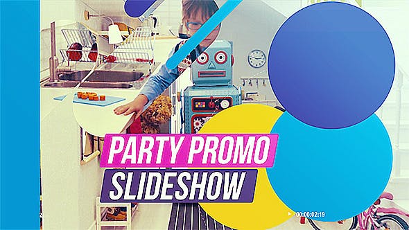 party slideshow after effects download