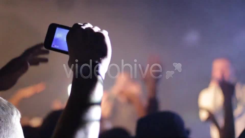 Partying In A Concert  Videohive 6696403 Stock Footage Image 1