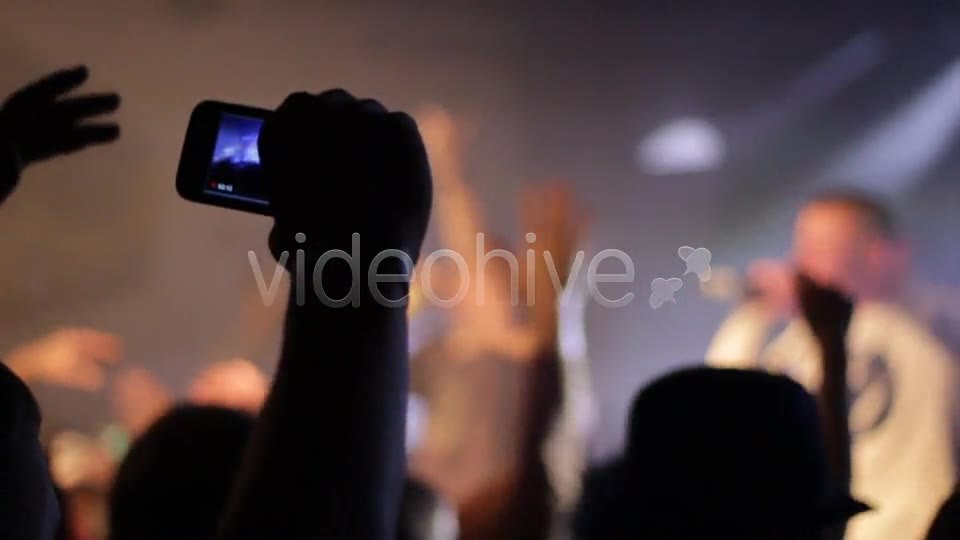 Partying In A Concert  Videohive 6696403 Stock Footage Image 2