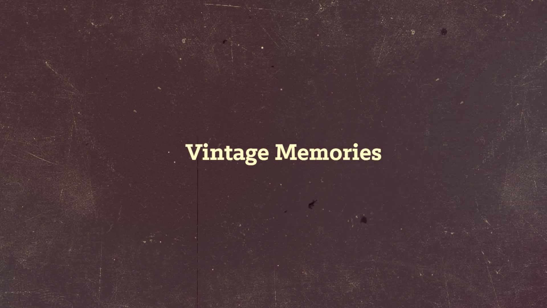 Past Memories Videohive 23992420 Premiere Pro Image 1