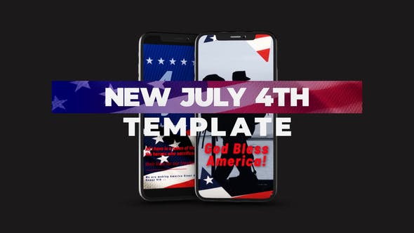Patriot Day 4th of July Independence Day Template - 27167116 Videohive Download