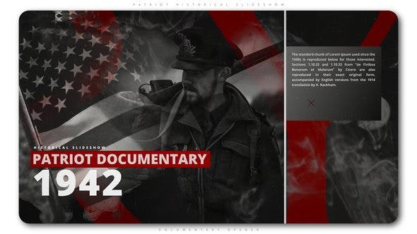 Patriot Historical Slideshow - Download Videohive 22098040