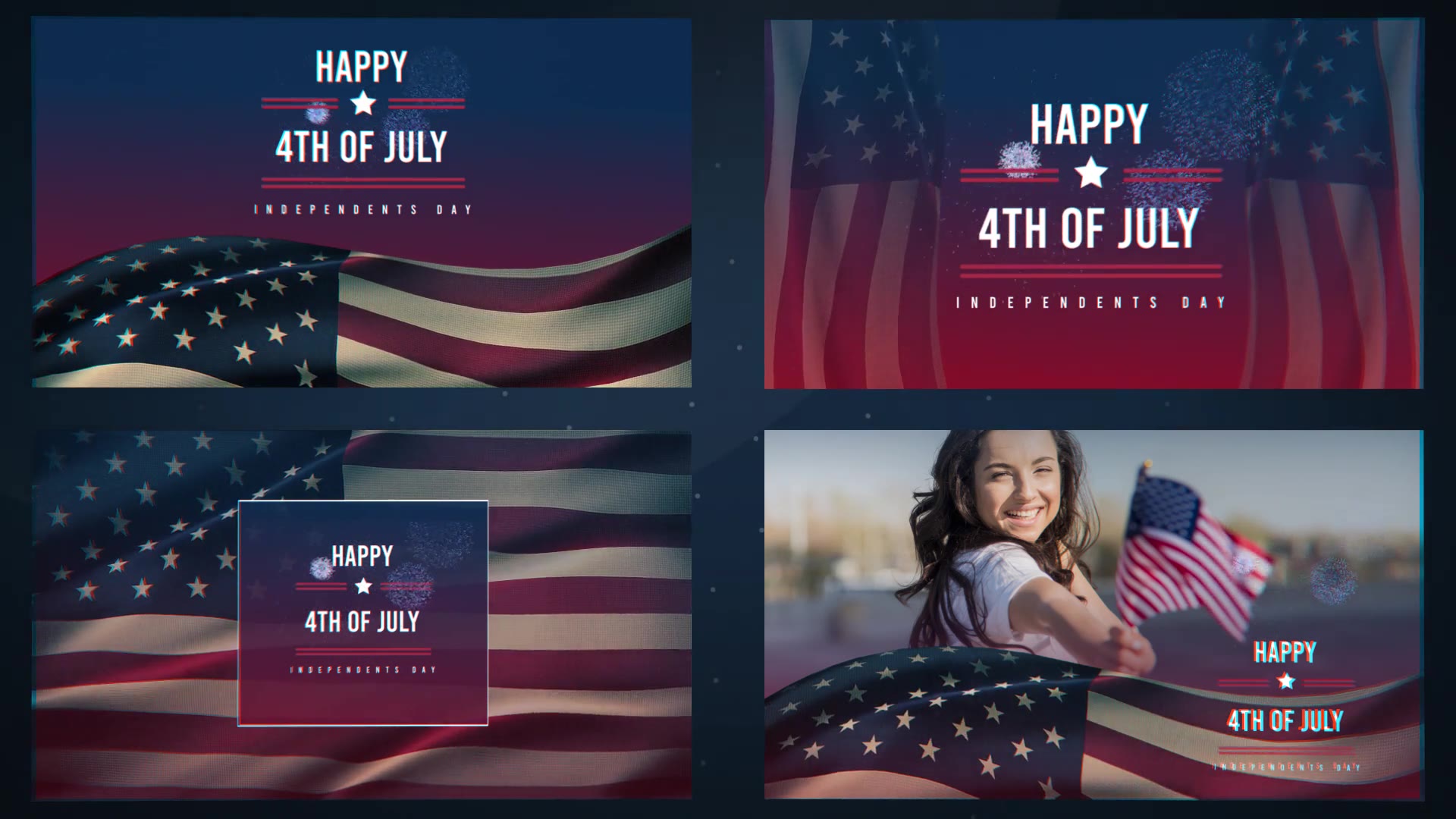 Patriotic Titles for Social Media Videohive 27531565 After Effects Image 5