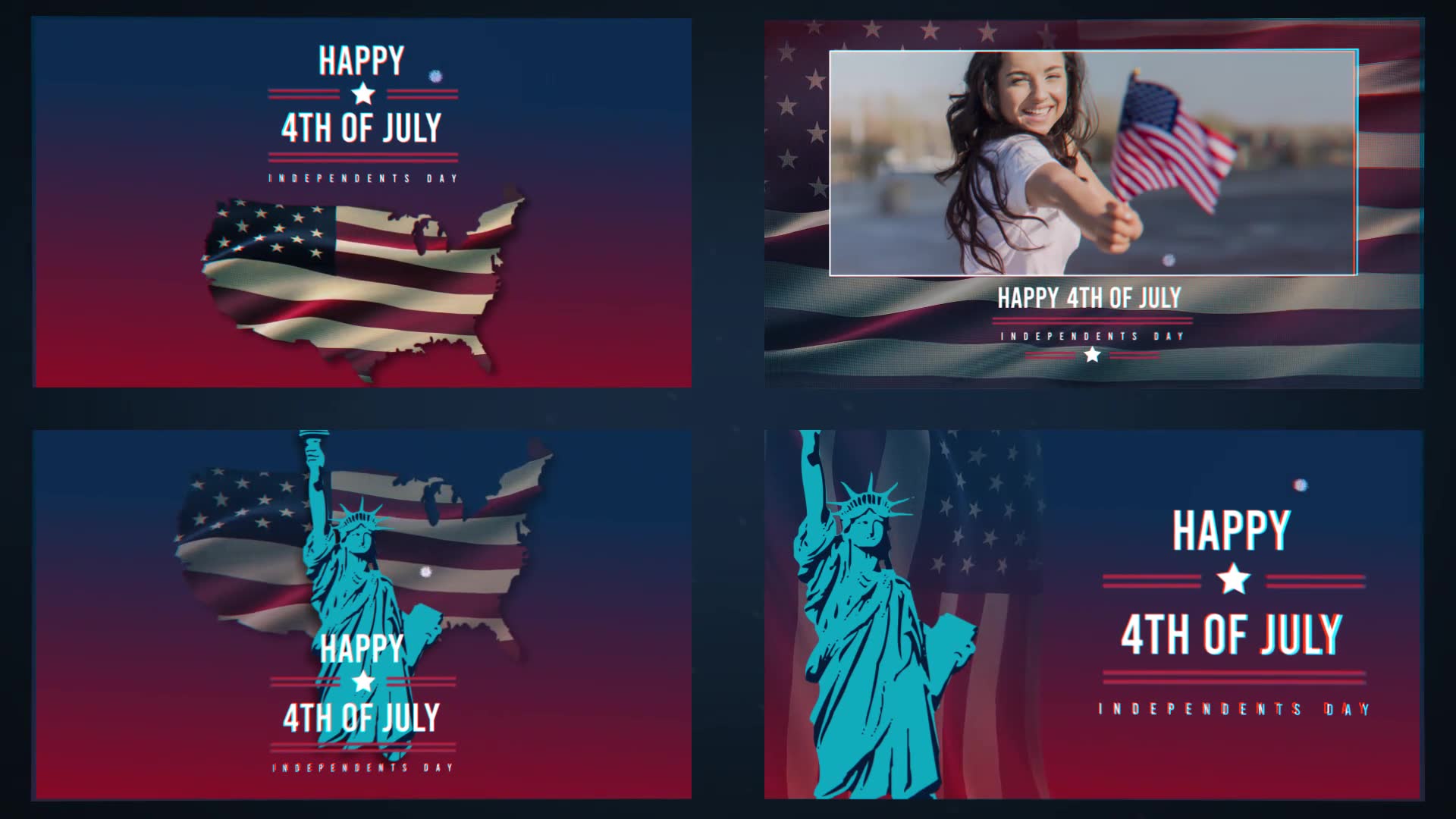 Patriotic Titles for Social Media Videohive 27531565 After Effects Image 6