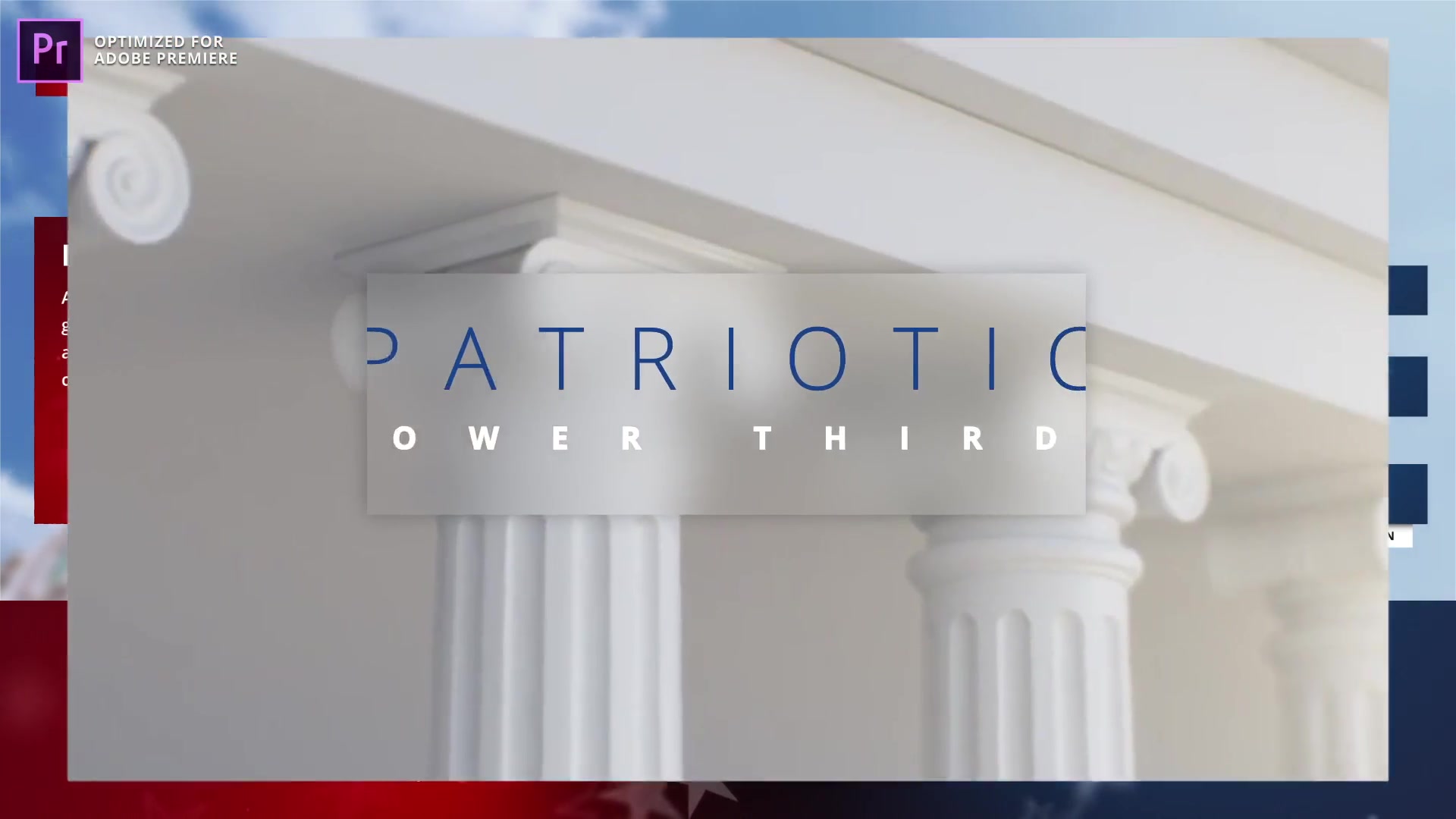 Patriotic Titles & Lower 3rds | Mogrt for Premiere - Download Videohive 22623994