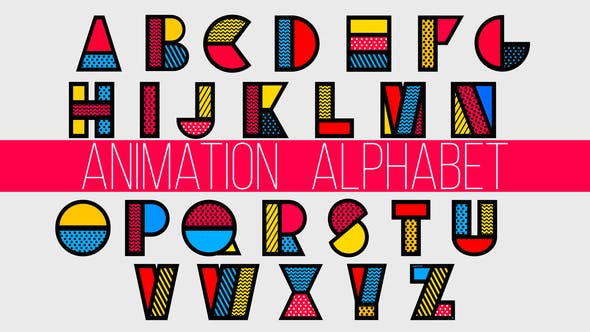 Pattern Alphabet - Videohive Download 23358334