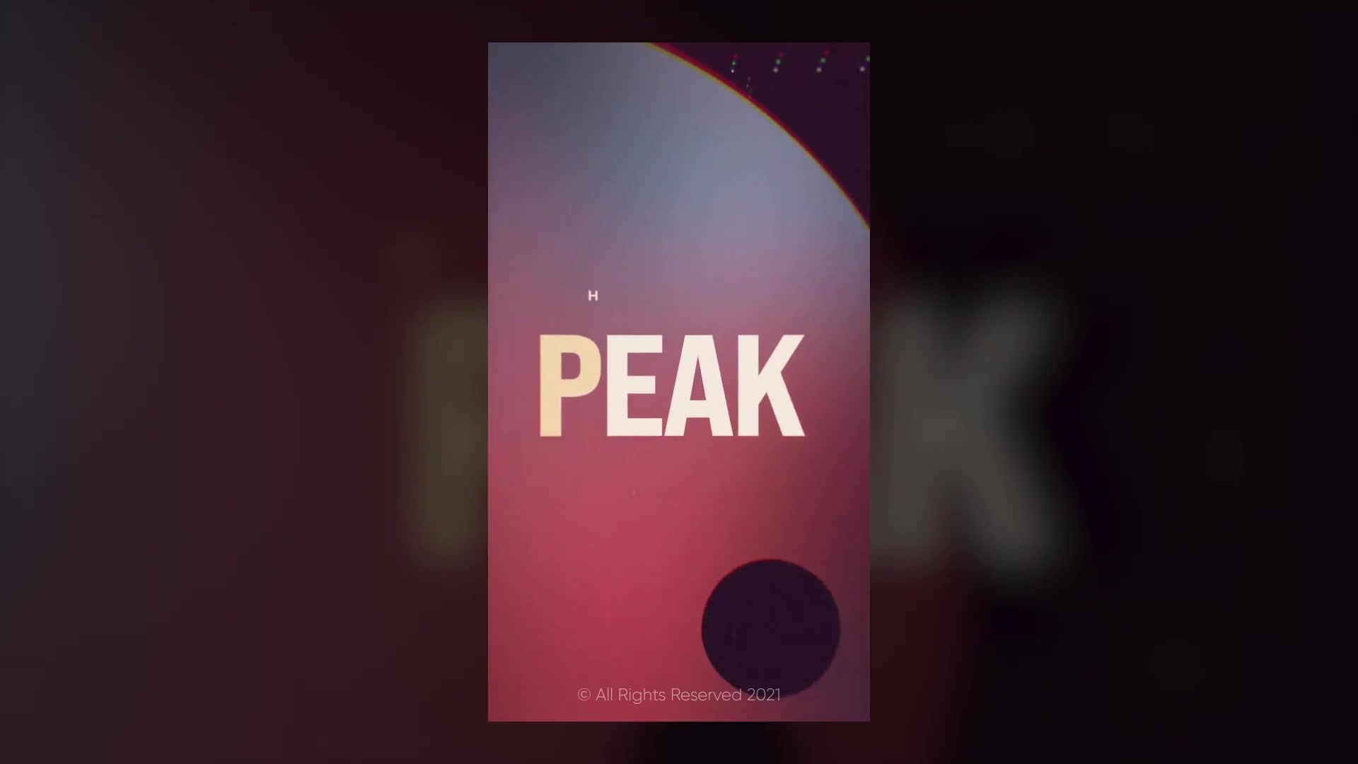 Peak Modern Vintage Gradient Typography Opener Promotion Storie Videohive 34963055 After Effects Image 7