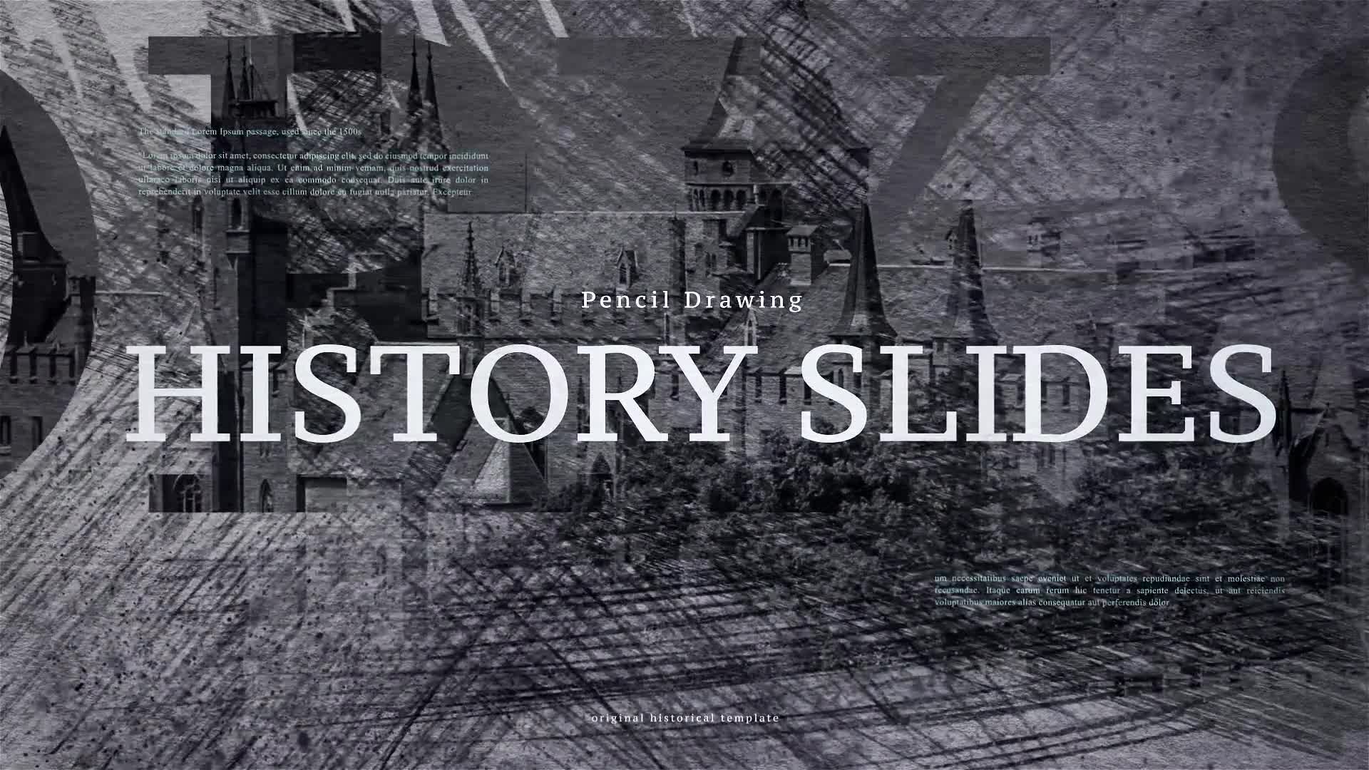 Pencil History Slides Videohive 23737113 After Effects Image 1