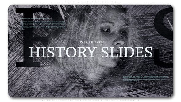 Pencil History Slides - Download 23737113 Videohive
