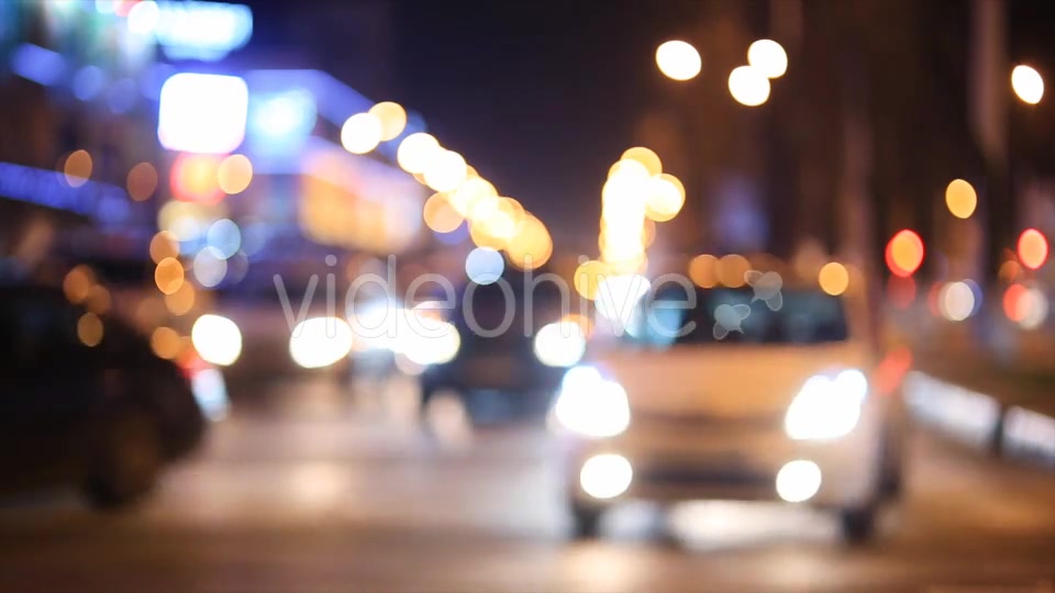 People And Cars in the City at Night  Videohive 9960078 Stock Footage Image 7