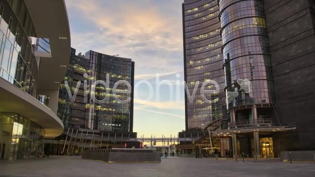 People in Modern City Dusk to Night  Videohive 5697662 Stock Footage Image 5