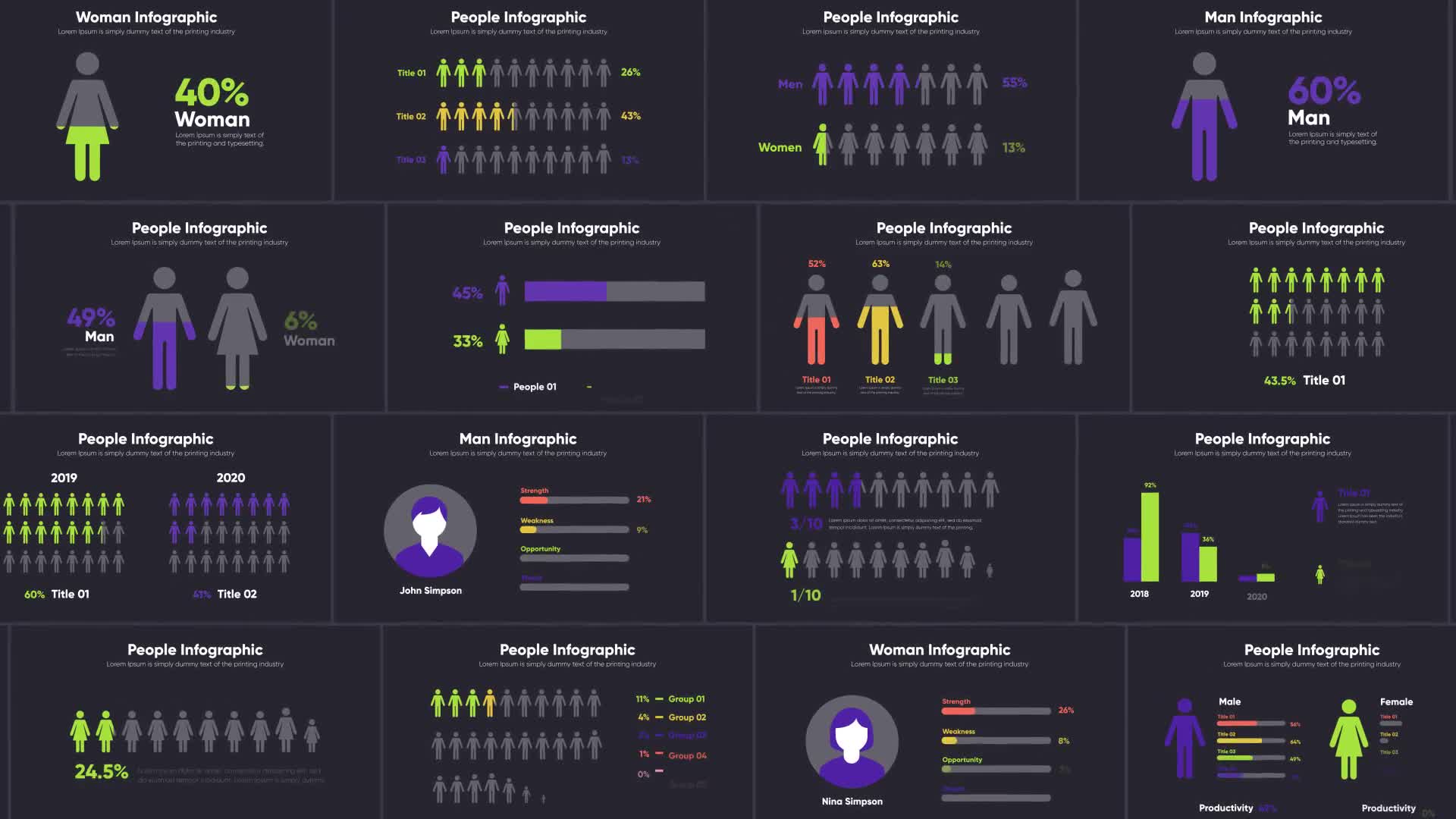 People Infographics Videohive 34613852 Premiere Pro Image 1