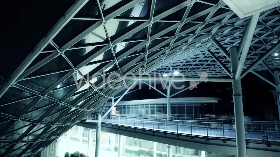 People Walking in Futuristic Architecture  Videohive 10179265 Stock Footage Image 3