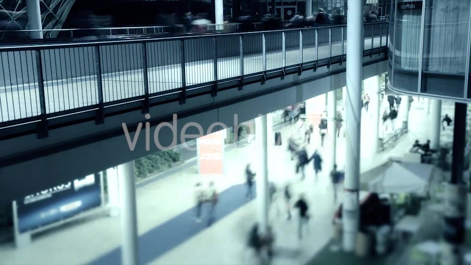 People Walking in Futuristic Architecture  Videohive 10179265 Stock Footage Image 4