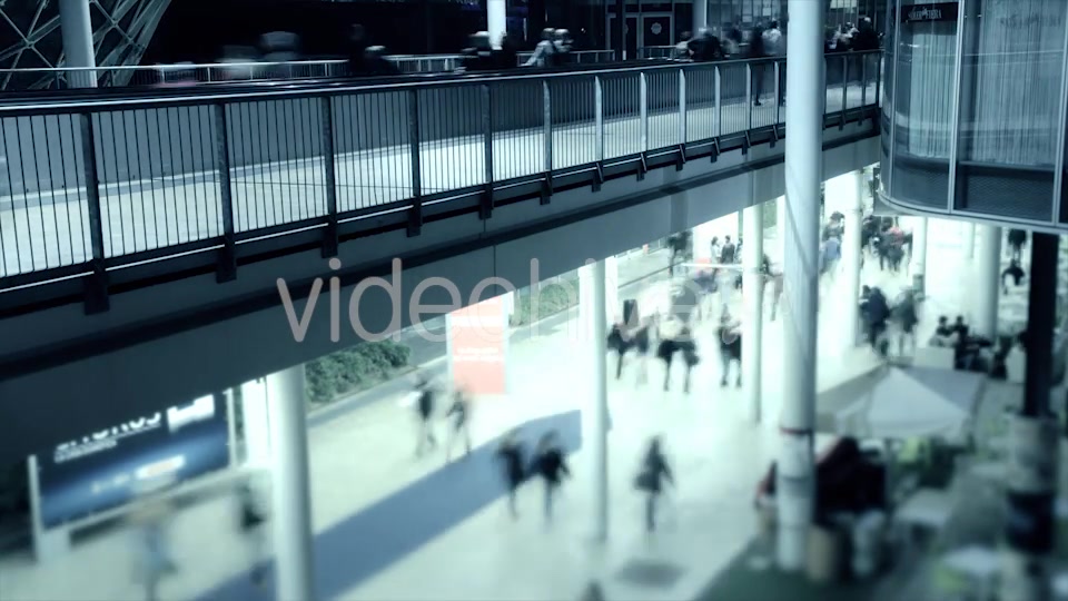 People Walking in Futuristic Architecture  Videohive 10179265 Stock Footage Image 6