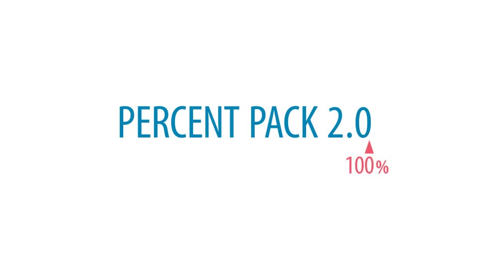 Percent Pack 2.0 Videohive 12366304 After Effects Image 1
