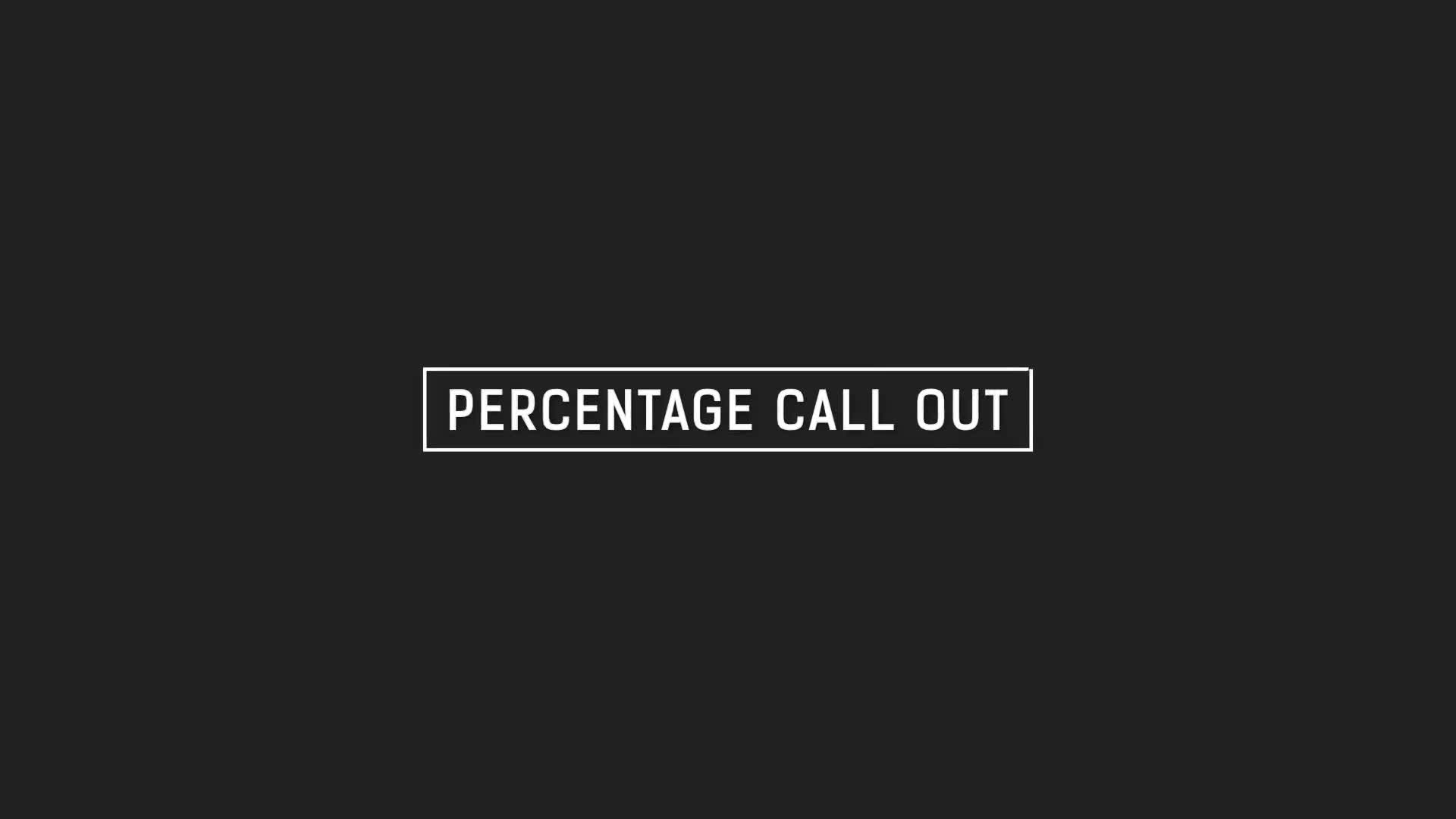 Percentage Call Out | Premiere Pro Videohive 36133522 Premiere Pro Image 1