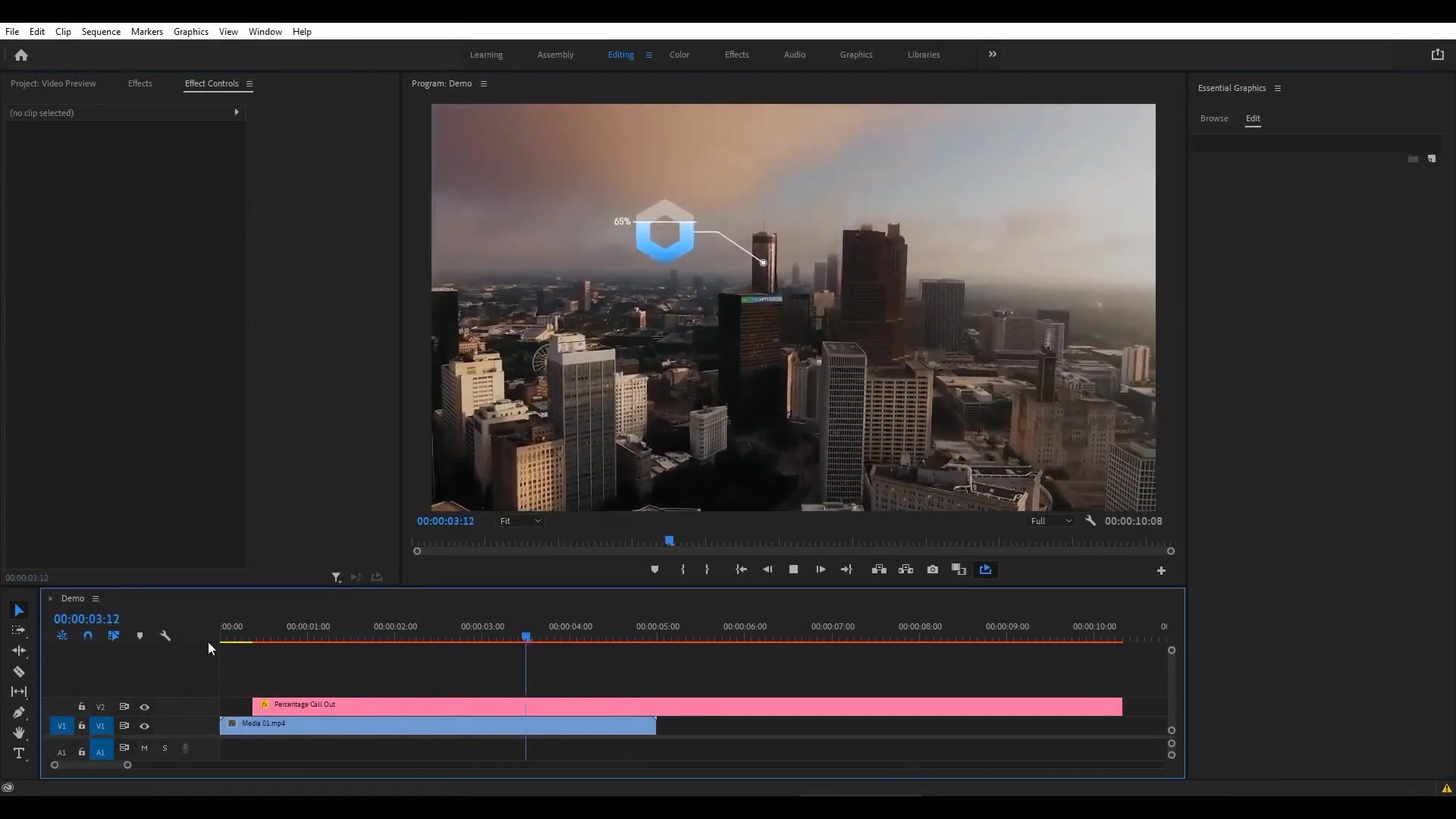 Percentage Call Out | Premiere Pro Videohive 36133522 Premiere Pro Image 4