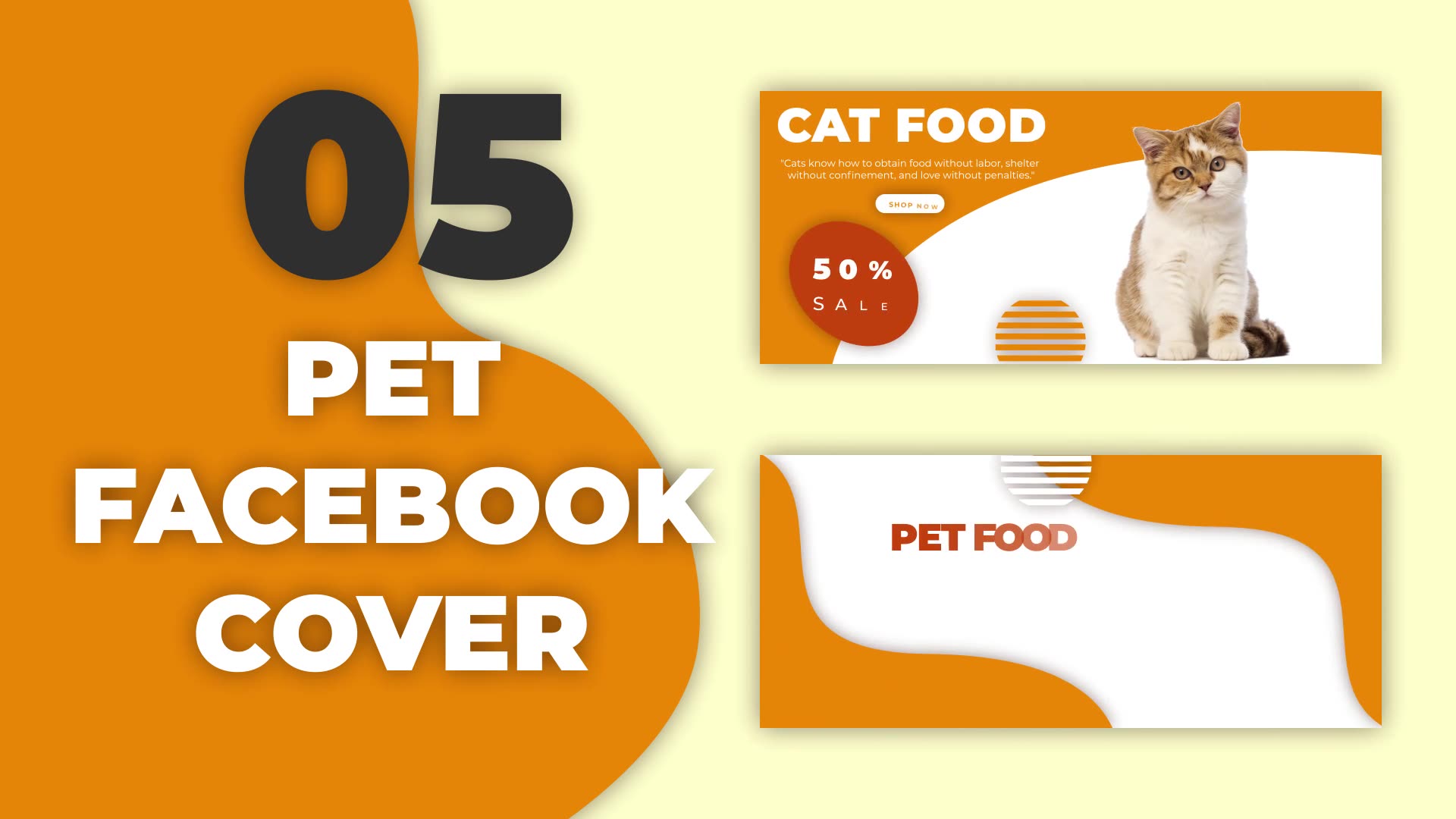 Pet Facebook Cover Pack Videohive 32529082 After Effects Image 2