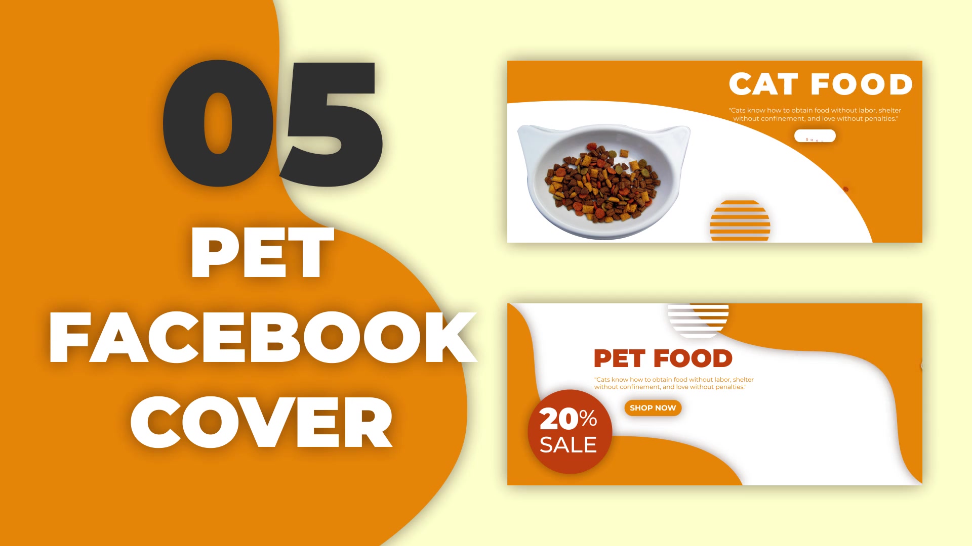 Pet Facebook Cover Pack Videohive 32529082 After Effects Image 3