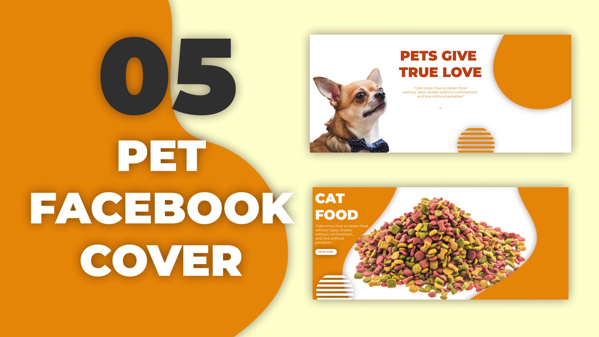 Pet Facebook Cover Pack Videohive 32529082 After Effects Image 5