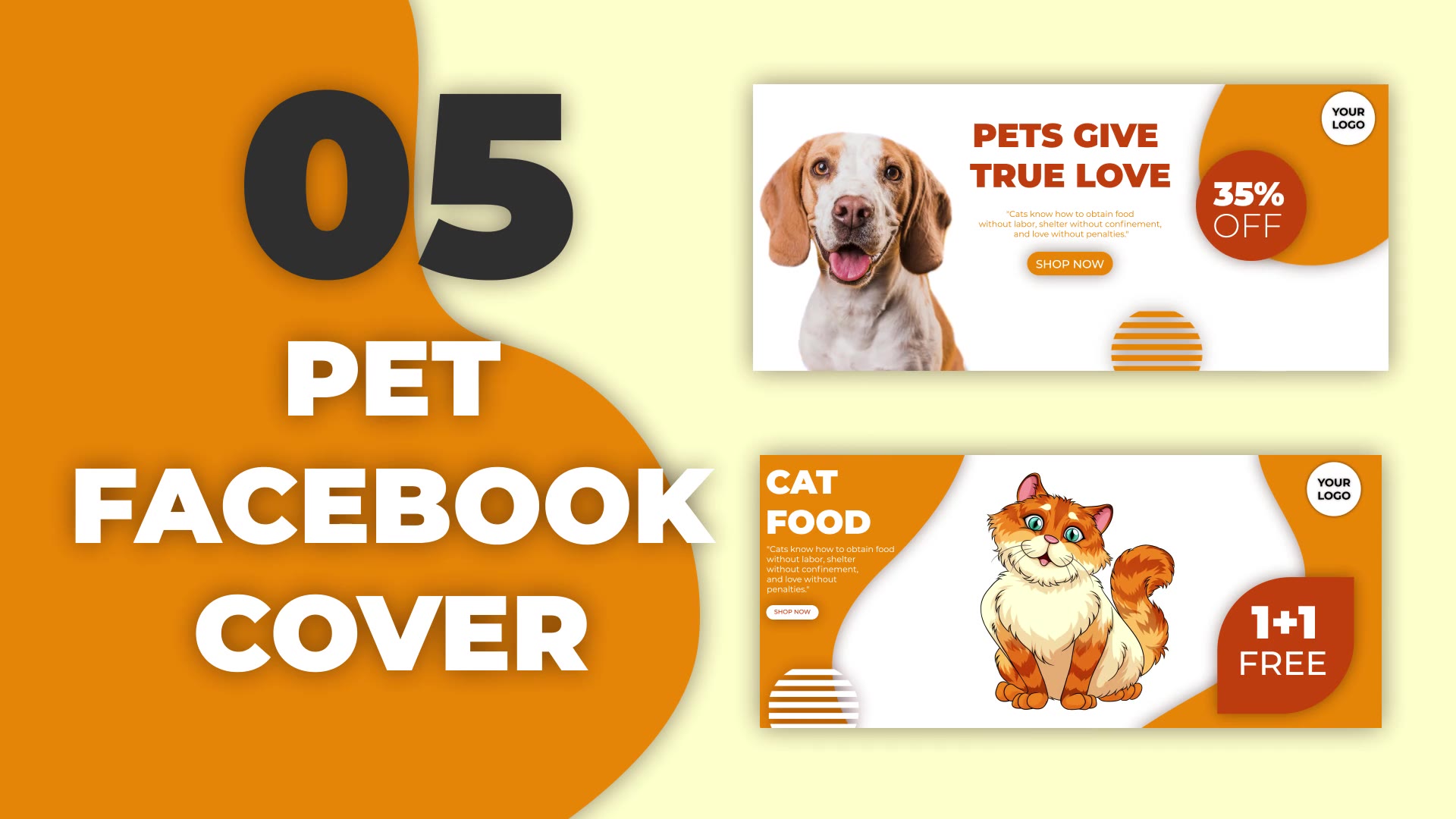 Pet Facebook Cover Pack Videohive 32529082 After Effects Image 6