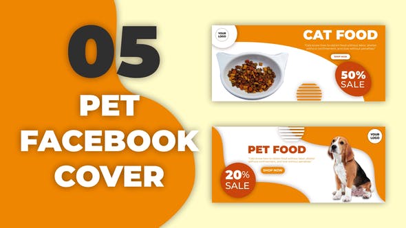 Pet Facebook Cover Pack - Videohive 32529082 Download