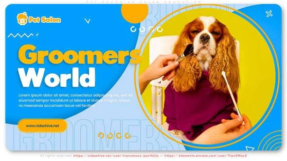 Pet Grooming Salon Promotion - 30723694 Videohive Download