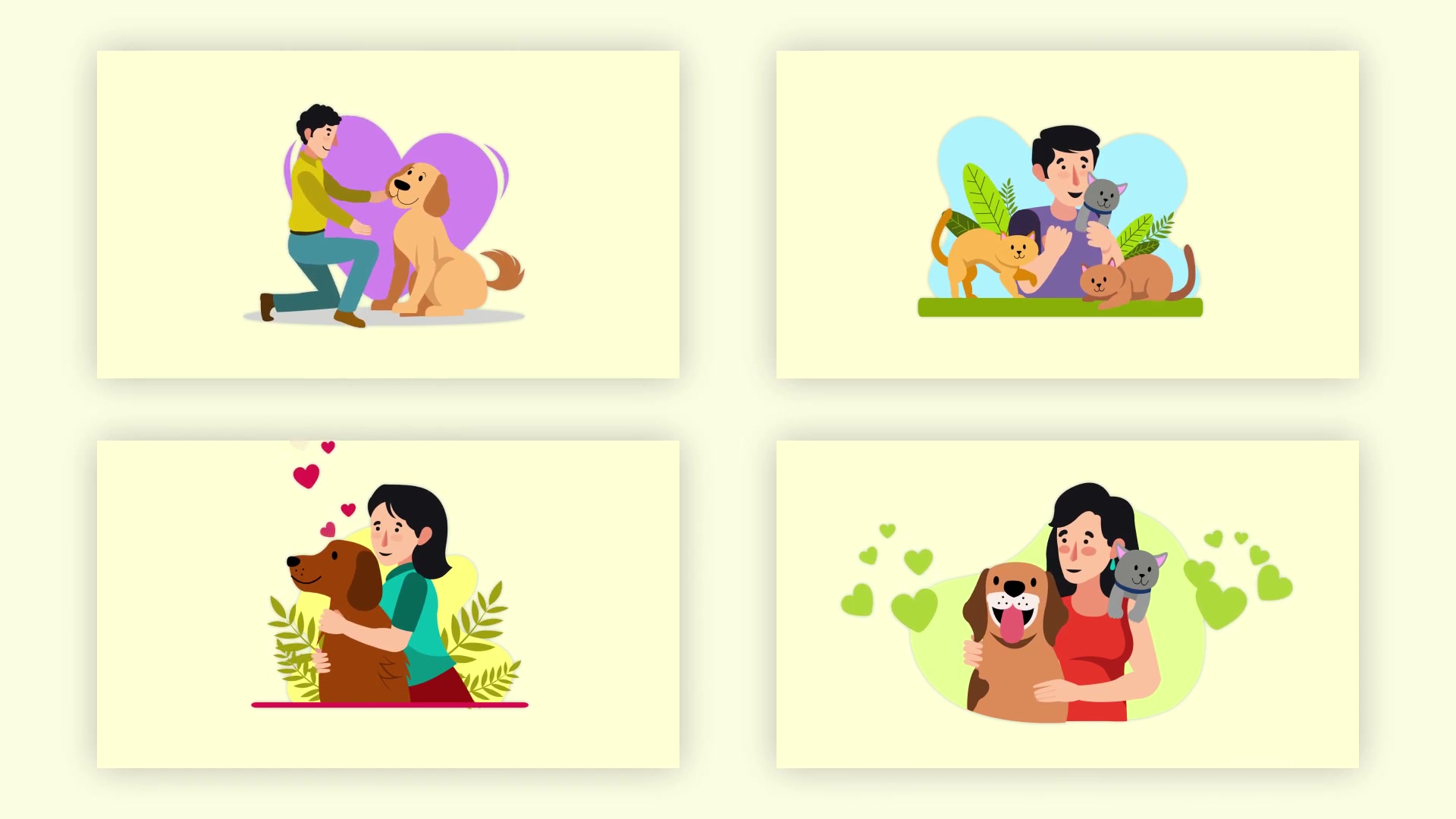 Pet Lover Character Explainer And Animation Scene Pack Videohive 36866280 After Effects Image 10