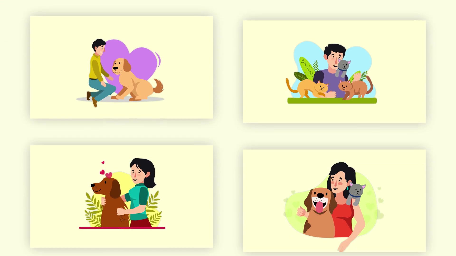 Pet Lover Character Explainer And Animation Scene Pack Videohive 36866280 After Effects Image 9