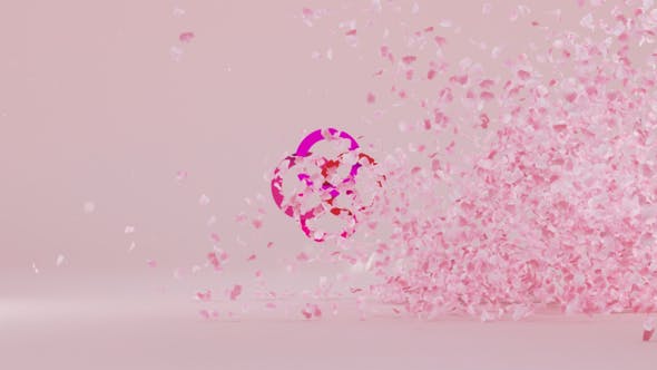 petals logo reveal videohive free download after effects template