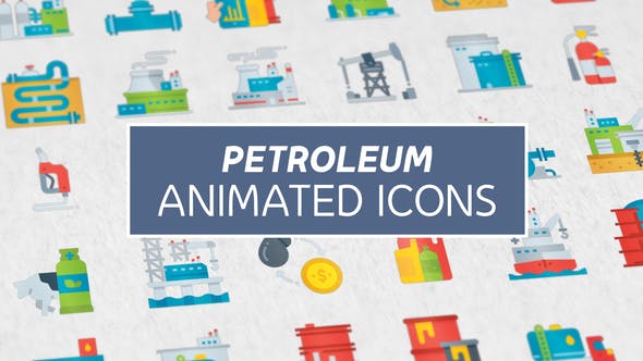 Petroleum Modern Flat Animated Icons - 26850921 Download Videohive