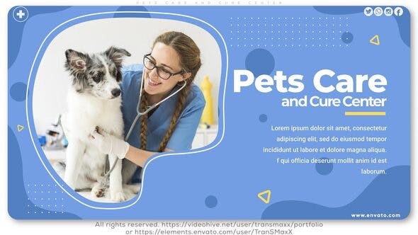 Pets Care and Cure Center - Download Videohive 26234057