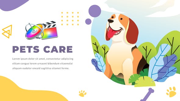Pets Care and Veterinarian | Apple Motion & FCPX - Videohive Download 28507346
