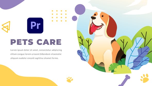 Pets Care and Veterinarian | Premiere Pro MOGRT - Download 28427214 Videohive